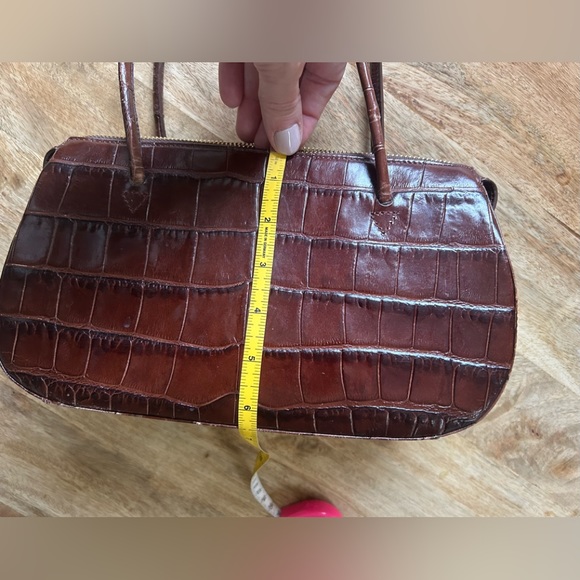 Monsac Original Croc Embossed Bag / 2 Interior pockets and one zipper pocket - Picture 3 of 8